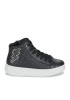 GEOX J MIKIROSHI ΠΑΙΔΙΚΑ SNEAKERS HIGH ΑΝΑΤΟΜΙΚΑ ΜΑΥΡΑ J56DVE000BCC9999  